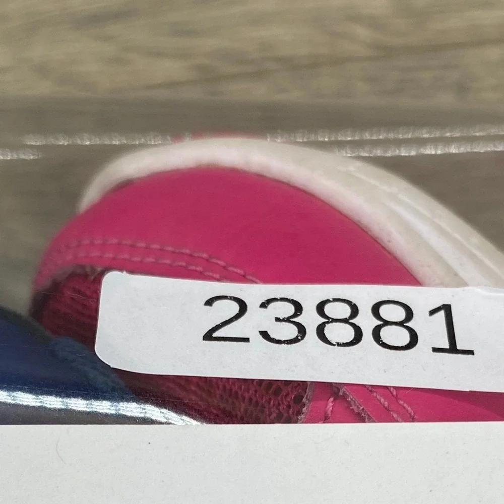 Under Armour Assert 6 Running Shoes Kids Size 4.5Y Pink Navy Blue 1266320-652